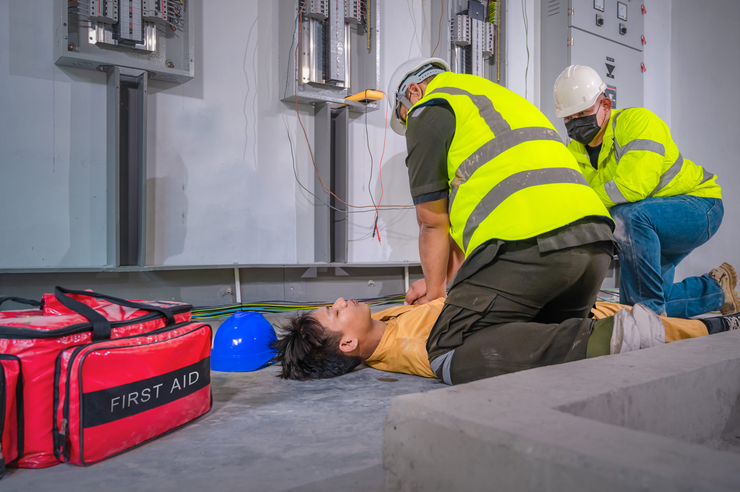 BLS-AED complet SRC pour électriciens, refresh - FCP010